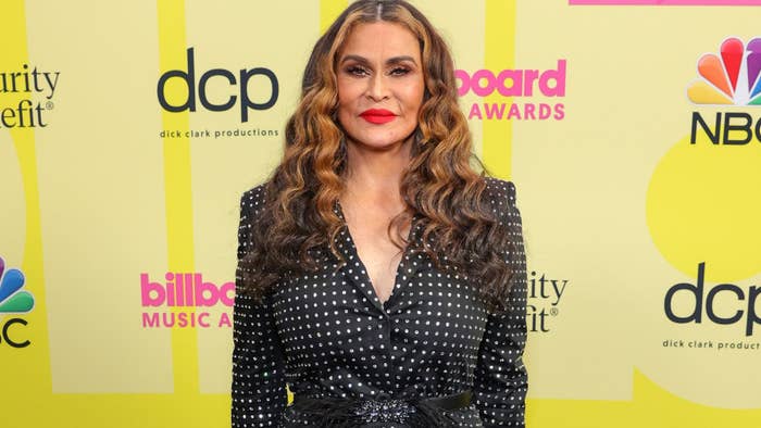 Tina Knowles-Lawson at the 2021 BBMAs