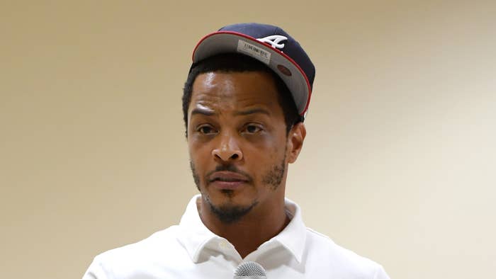 Recording artist/actor Tip "T.I." Harris