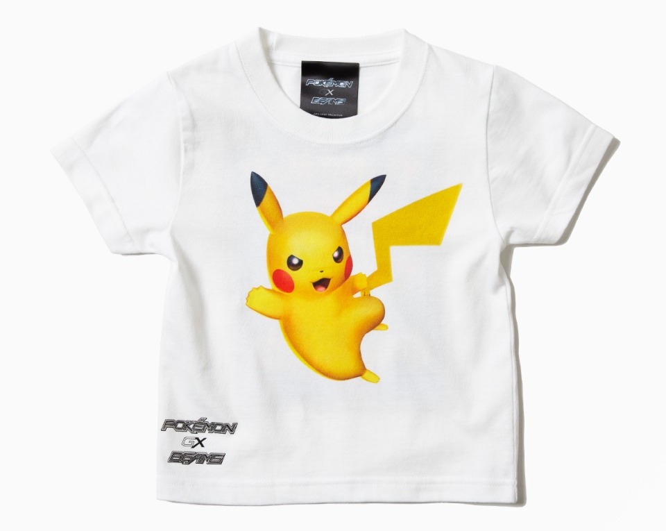 Beams Pokemon Trading Card Game Collaboration Pikachu Tee