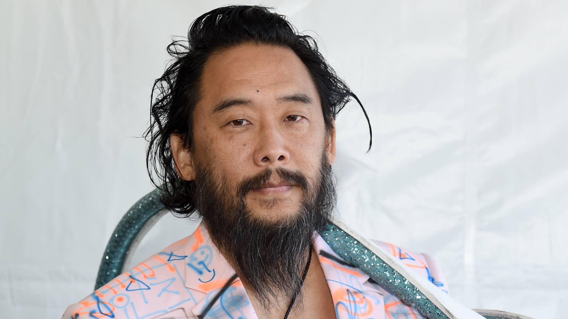 David Choe is seen at an awards show