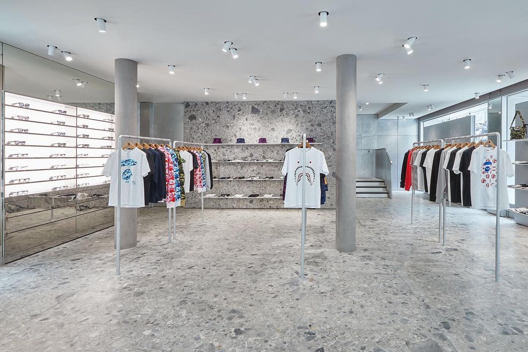 A BATHING APE®️'s Largest Flagship Store Has Opened In London