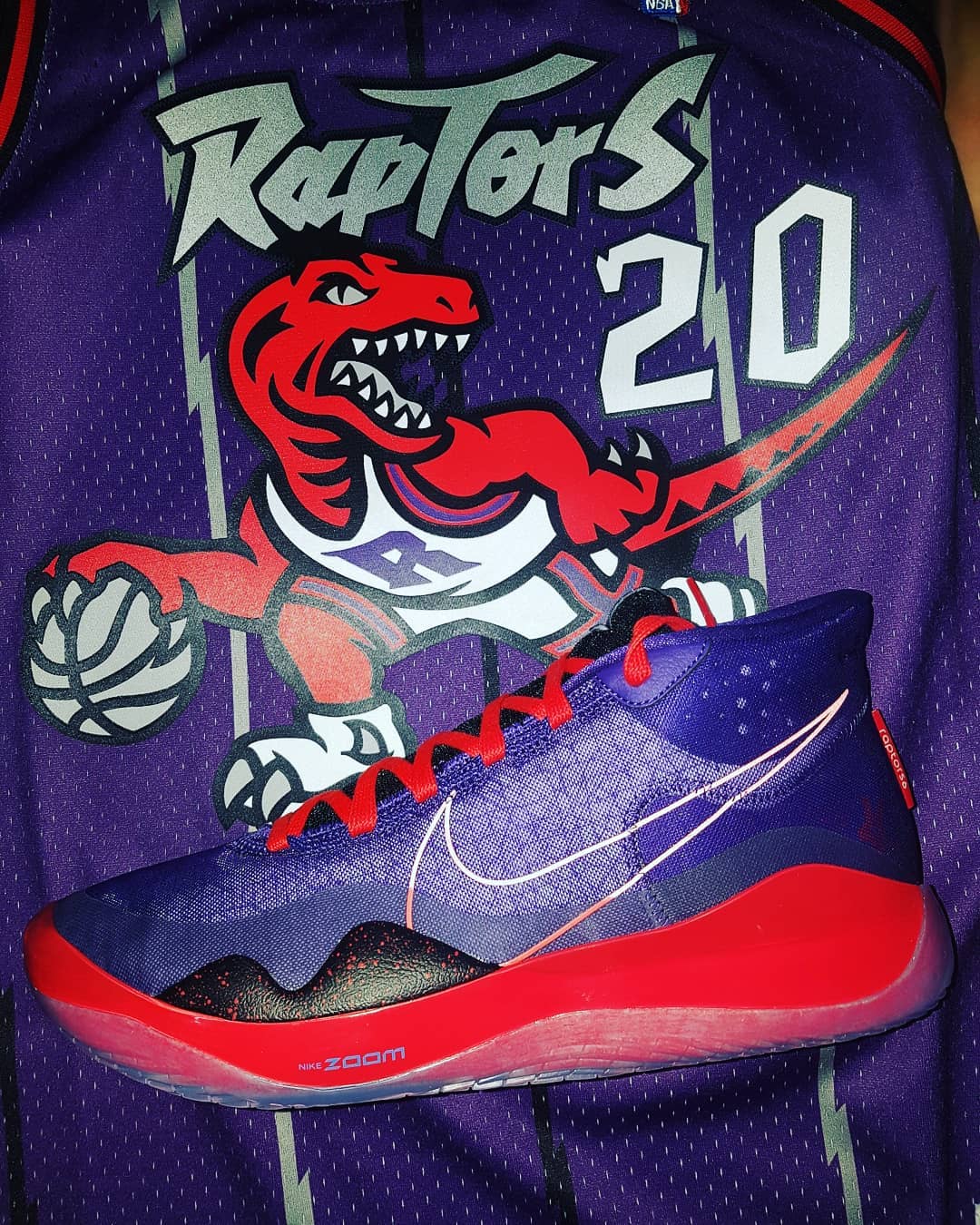 Nike By You KD 12 Toronto Raptors