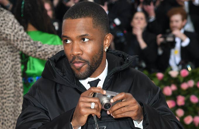 Frank Ocean attends The 2019 Met Gala Celebrating Camp.