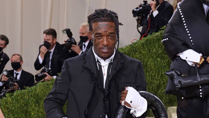 : Lil Uzi Vert attends the 2021 Met Gala benefit "In America: A Lexicon of Fashion"