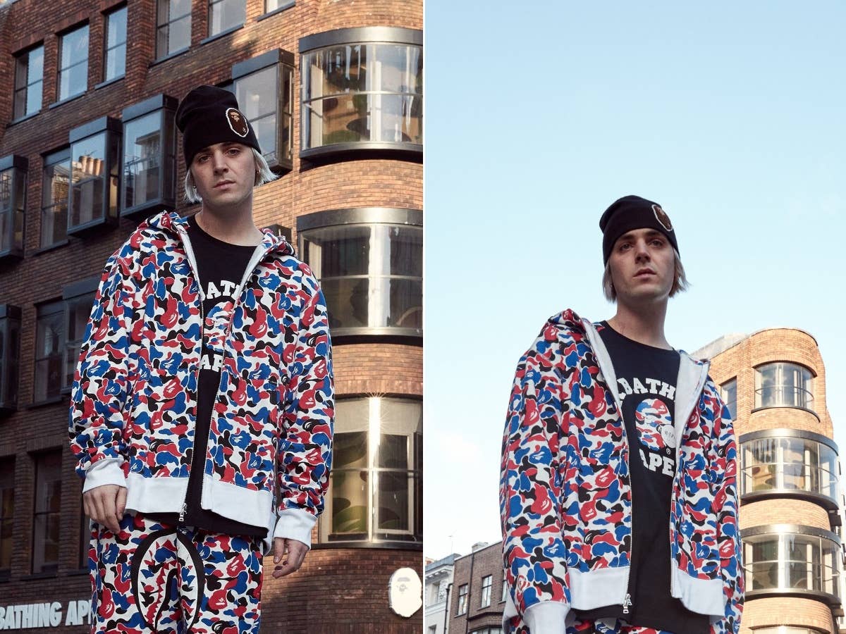 bape uk clothing capsule london