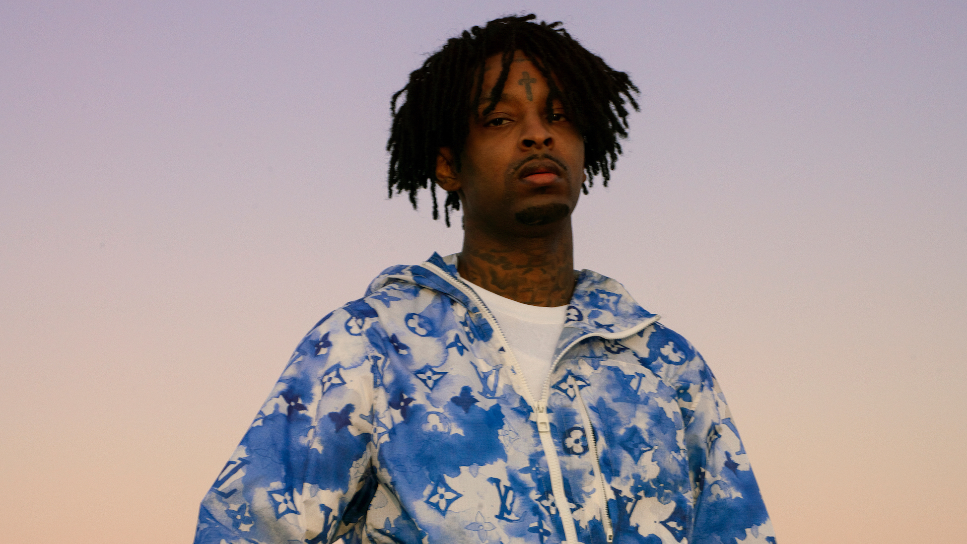 21 Savage Stars in Louis Vuitton's Men's Summer Capsule Collection Campaign