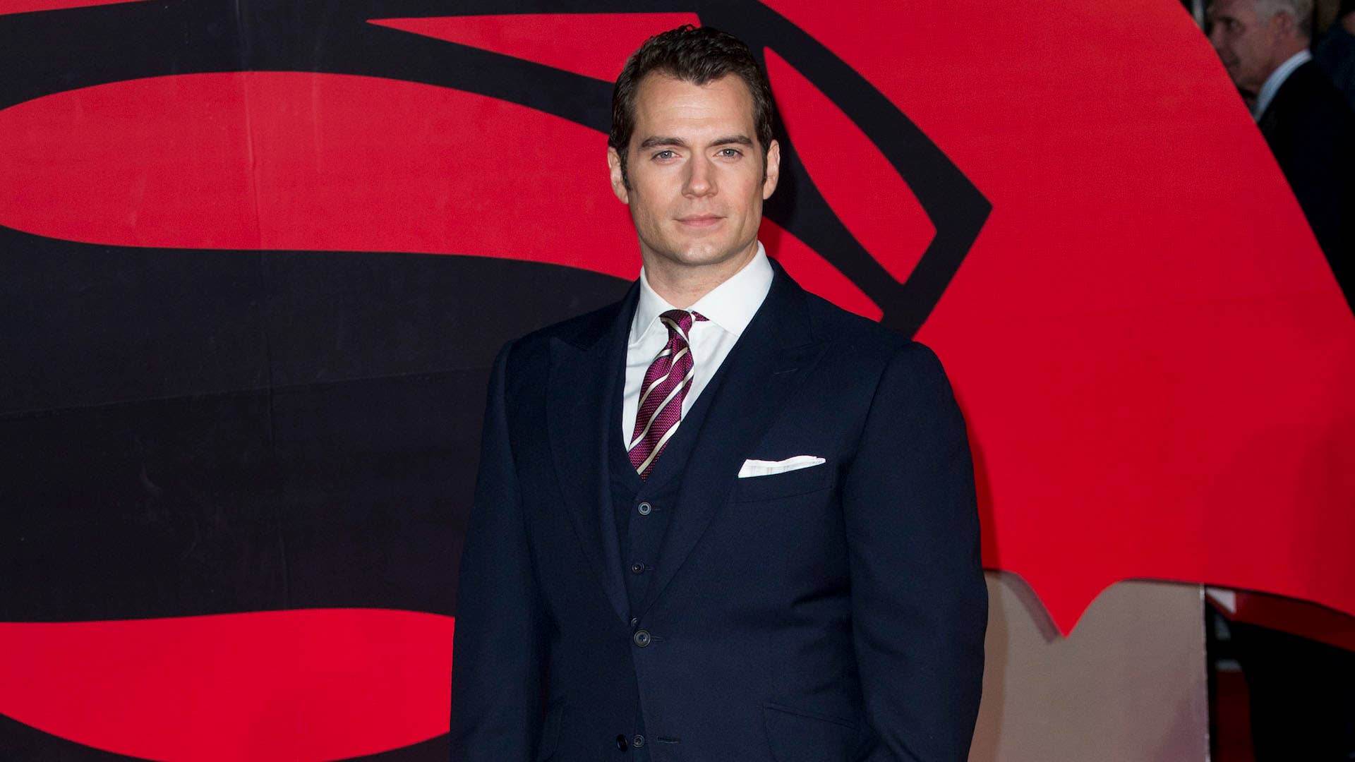 Henry Cavill arrives for the European Premiere of 'Batman V Superman: Dawn Of Justice.'