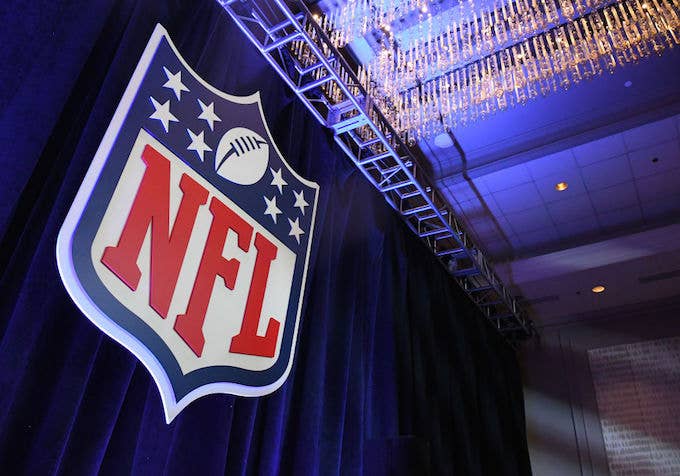 NFL logo sued