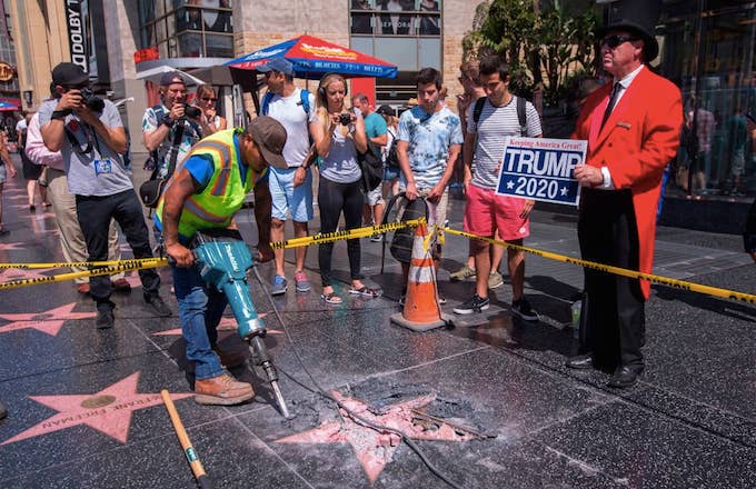 Donald Trump Hollywood Walk of Fame Star