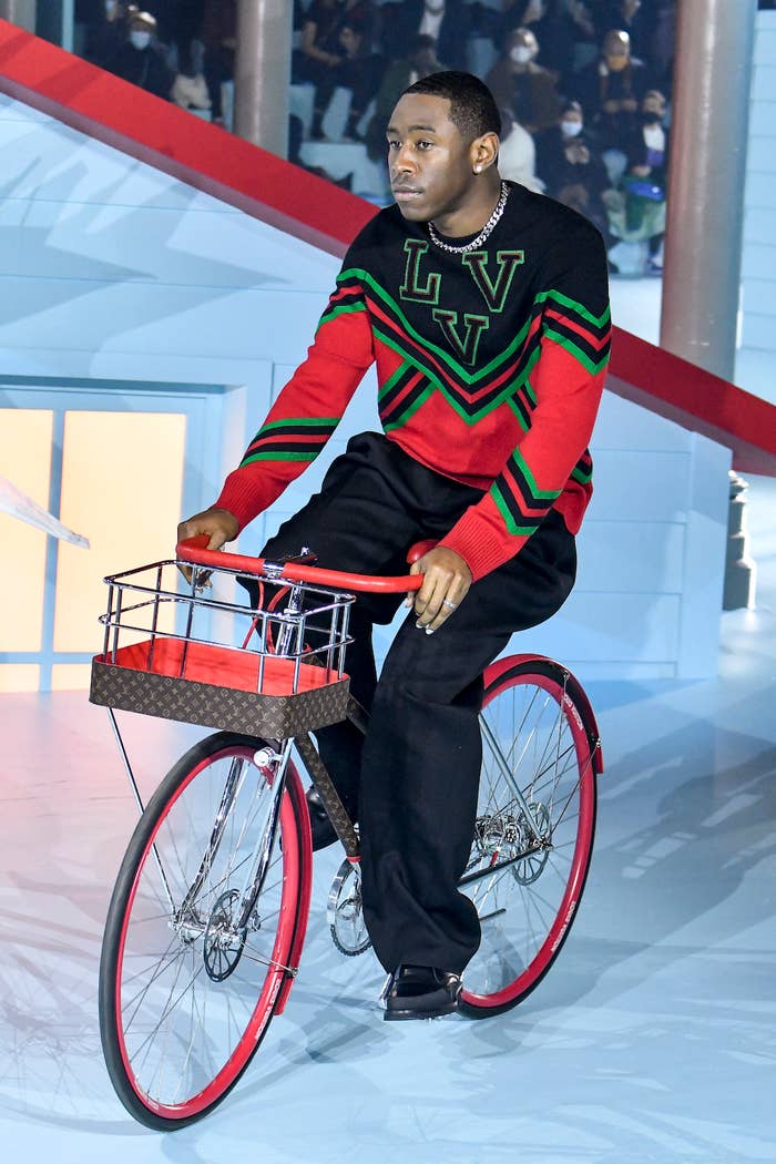 Tyler The Creator Best Outfits Louis Vuitton Fall Winter 2023