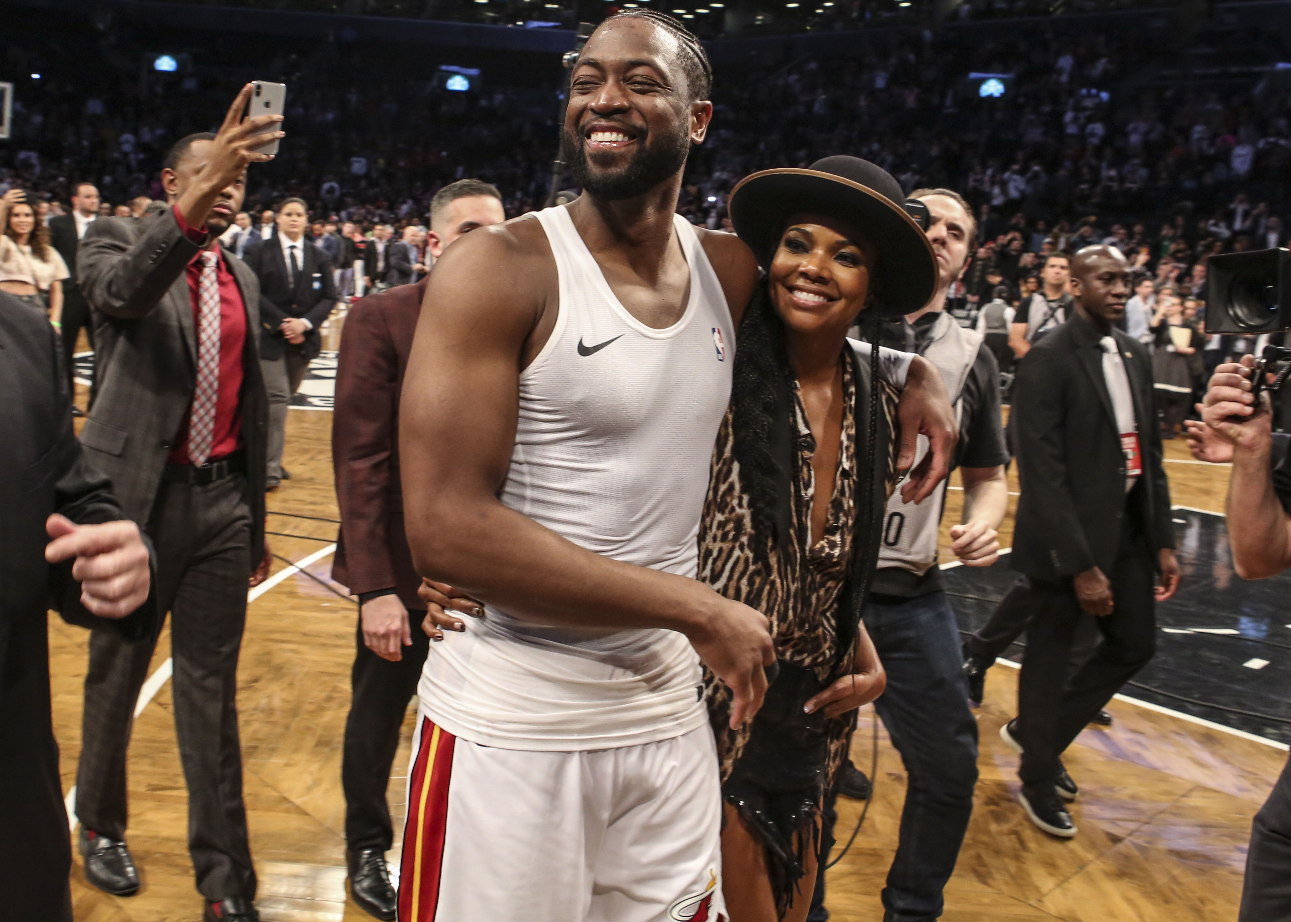 Dwyane Wade Gabrielle Union Nets Heat 2019