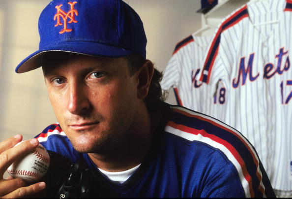 Bret Saberhagen Mets 1992 Getty