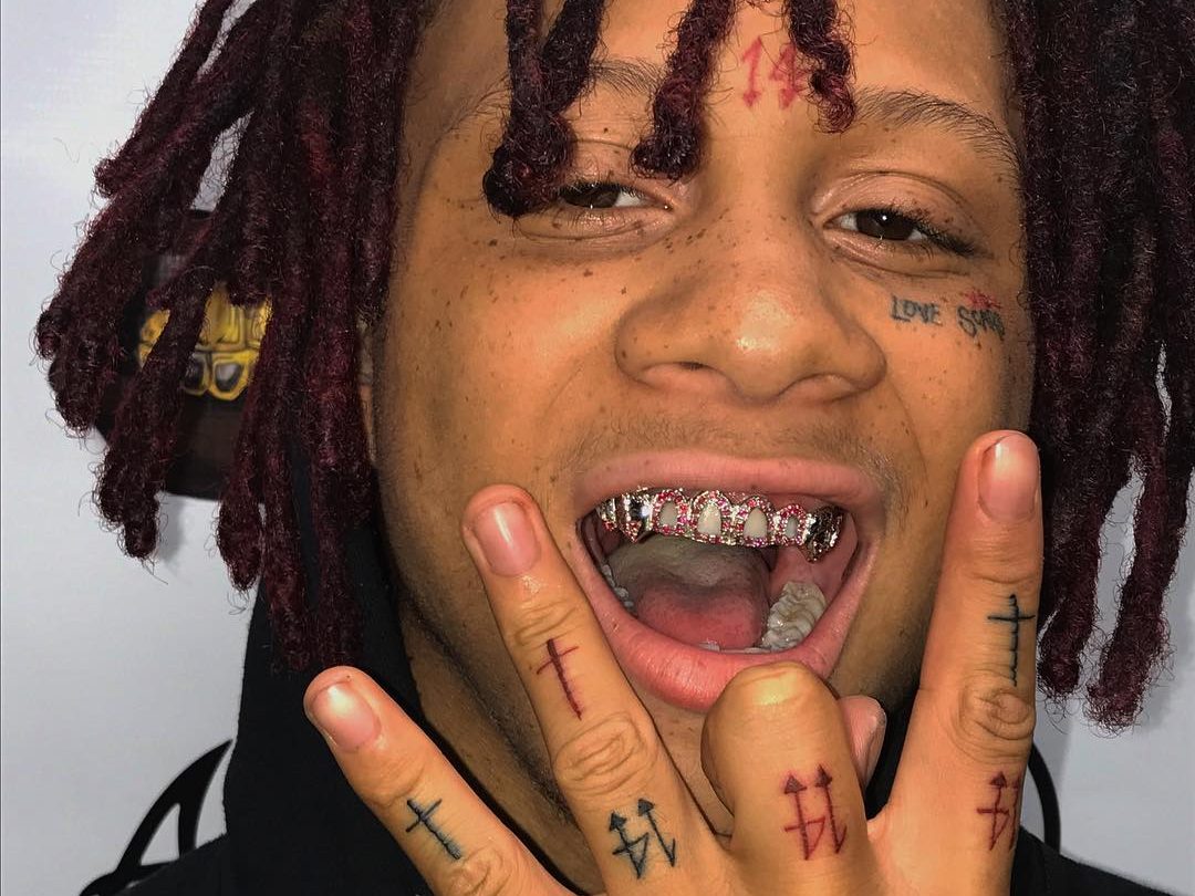 Trippie Redd Quote: Get whatever tattoos you want, just make sure they mean  something at least.