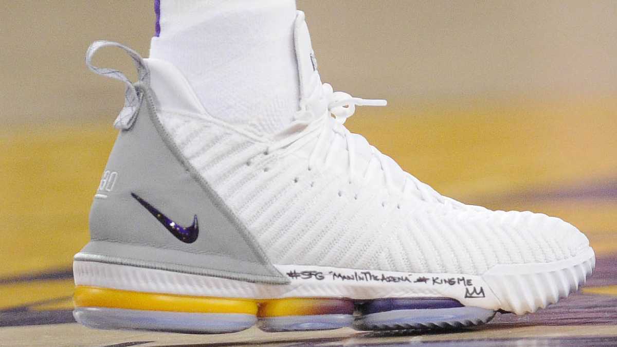 November 4, 2018 Nike LeBron 16 Lakers Home PE