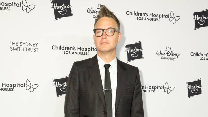 Mark Hoppus attends 2018 From Paris With Love Children&#x27;s Hospital Los Angeles Gala.