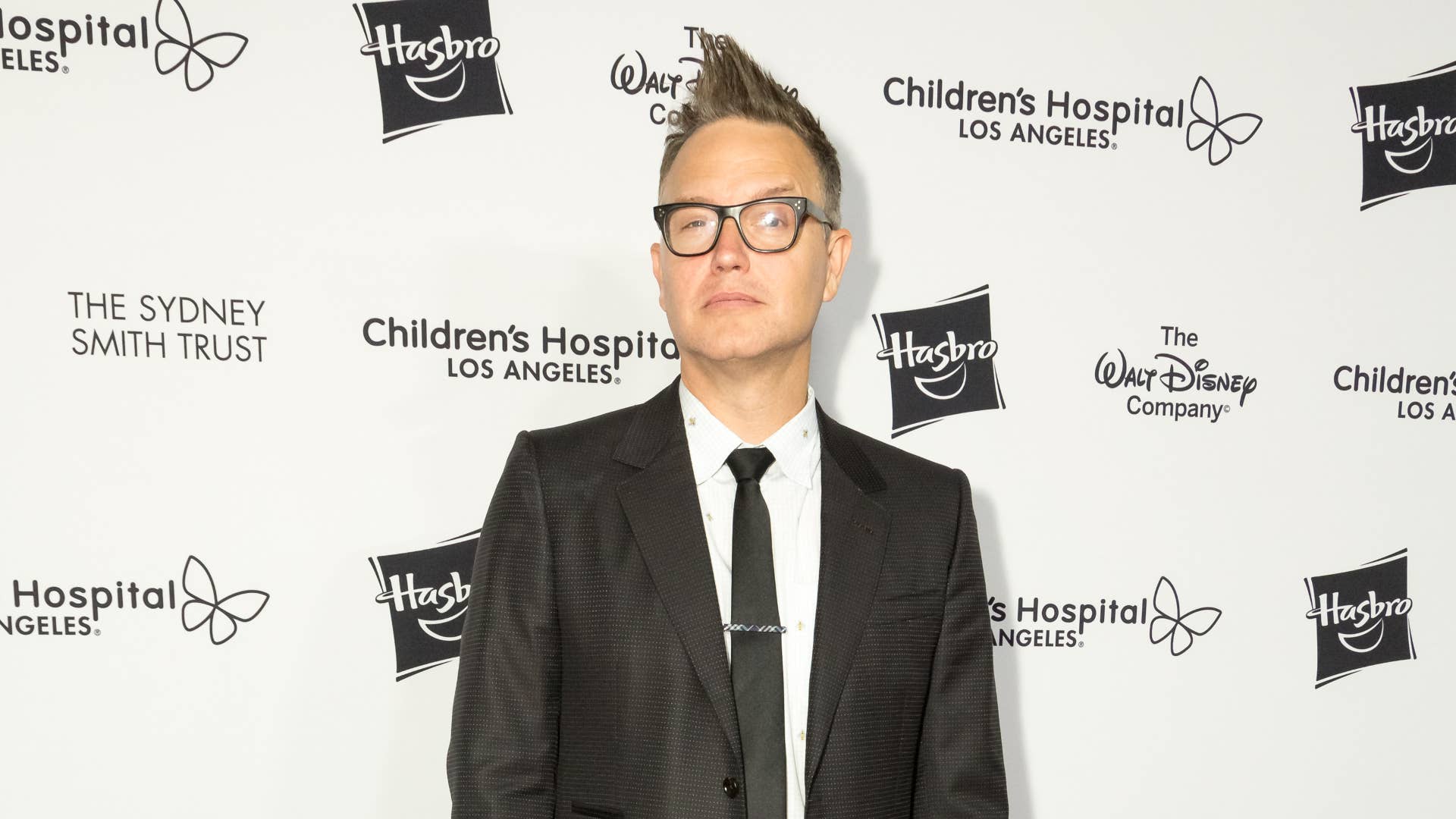 Mark Hoppus attends 2018 From Paris With Love Children's Hospital Los Angeles Gala.