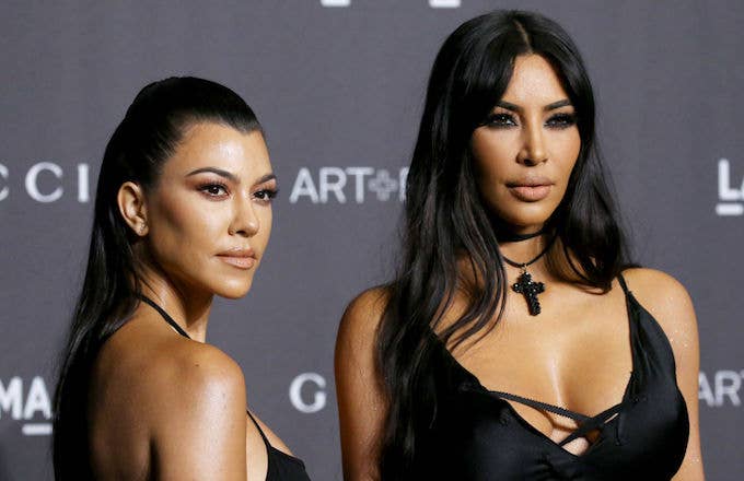 Kourtney, Kim evacuation