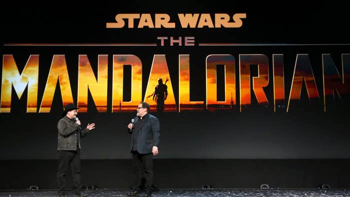 Dave Filoni and Jon Favreau of 'The Mandalorian' took part today in the Disney+ Showcase at Disney’s D23 EXPO 2019.