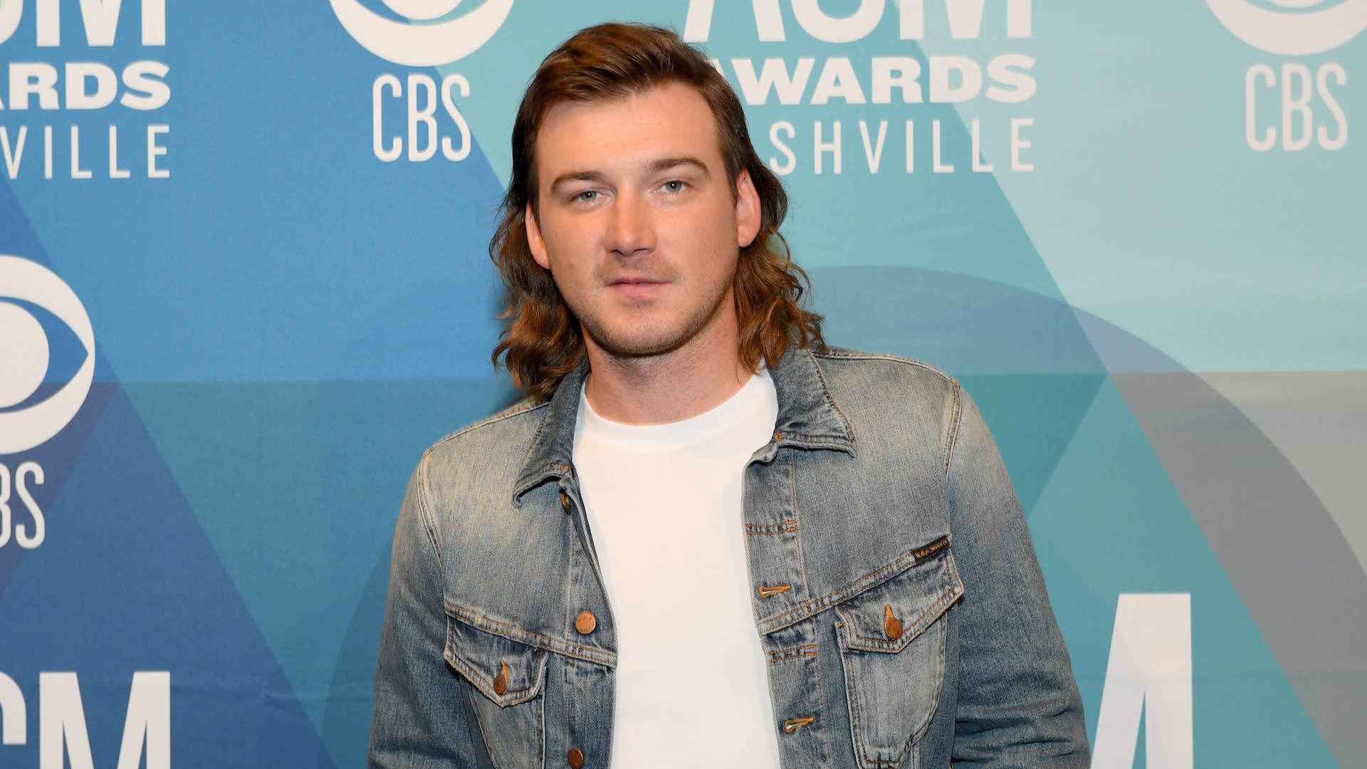 Morgan Wallen attends the 55th Academy of Country Music Awards.