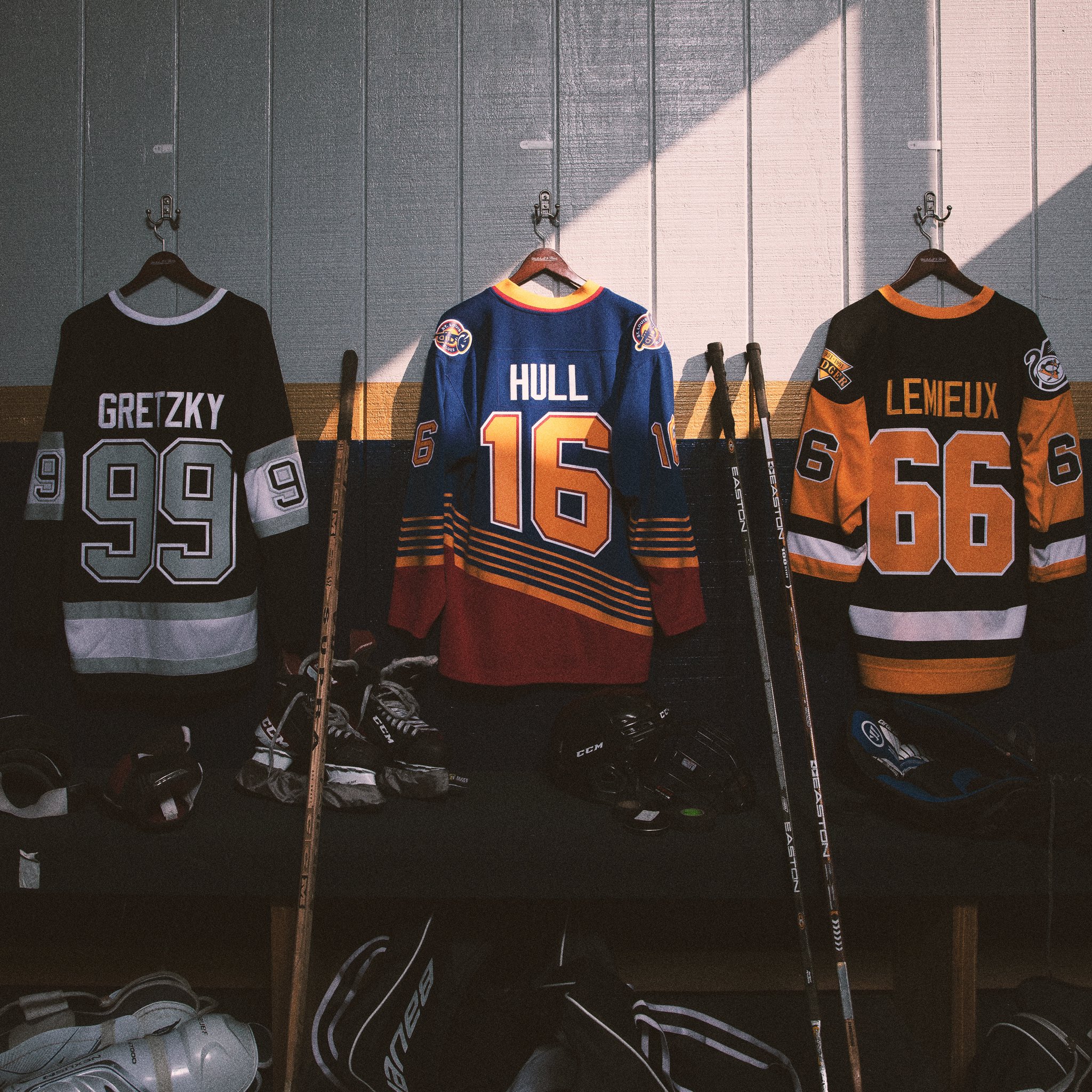 Mitchell andamp; Ness Launches NHL Blue Line Jerseys Featuring Canadiens, Oilers, Leafs Legends Complex