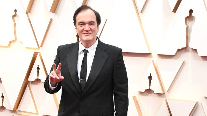 Quentin Tarantino arrives at the 92nd Annual Academy Awards