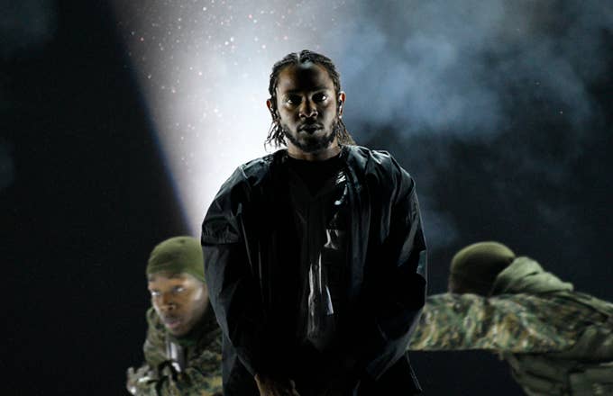 kendrick lamar getty grammys 2018