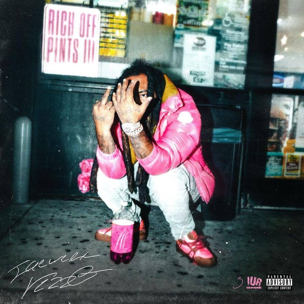 cover art for Icewear Vezzo album 'Rich Off Pints 3'