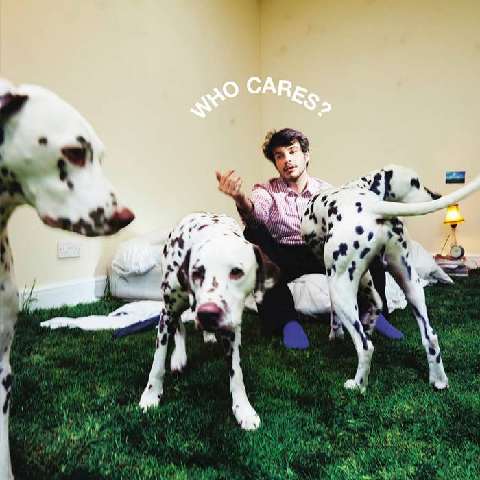 The cover art for Rex Orange County&#x27;s album &#x27;Who Cares?&#x27;