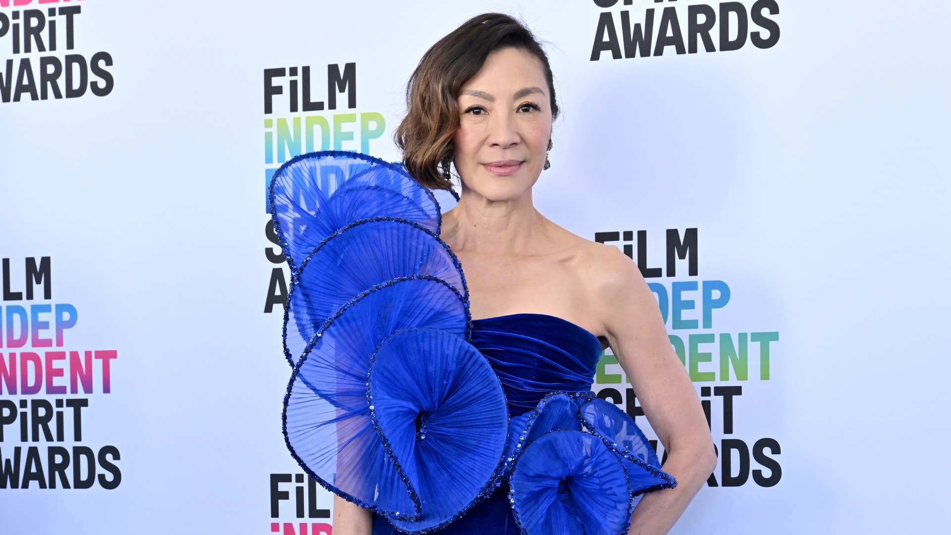 Michelle Yeoh is seen at awards show