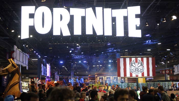 Fortnite booth at &#x27;