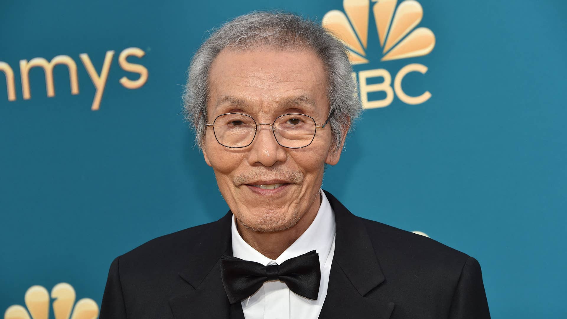 Oh Yeong su arrives for the 74th Emmy Awards at the Microsoft Theater in Los Angeles, California, on September 12, 2022