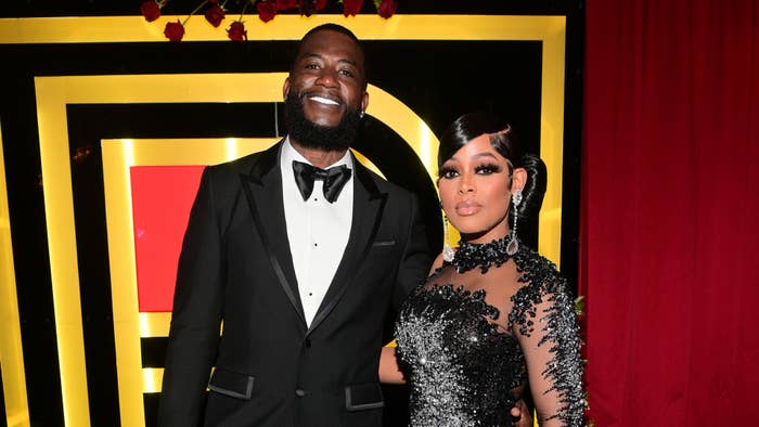Gucci Mane and Keyshia Kaoir attend Black Tie Affair for Quality Control&#x27;s CEO Pierre Thomas