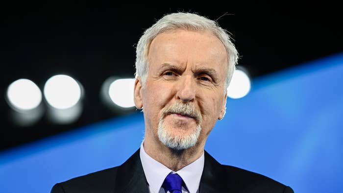 James Cameron attends the world premiere of James Cameron&#x27;s &quot;Avatar: The Way of Water&quot;