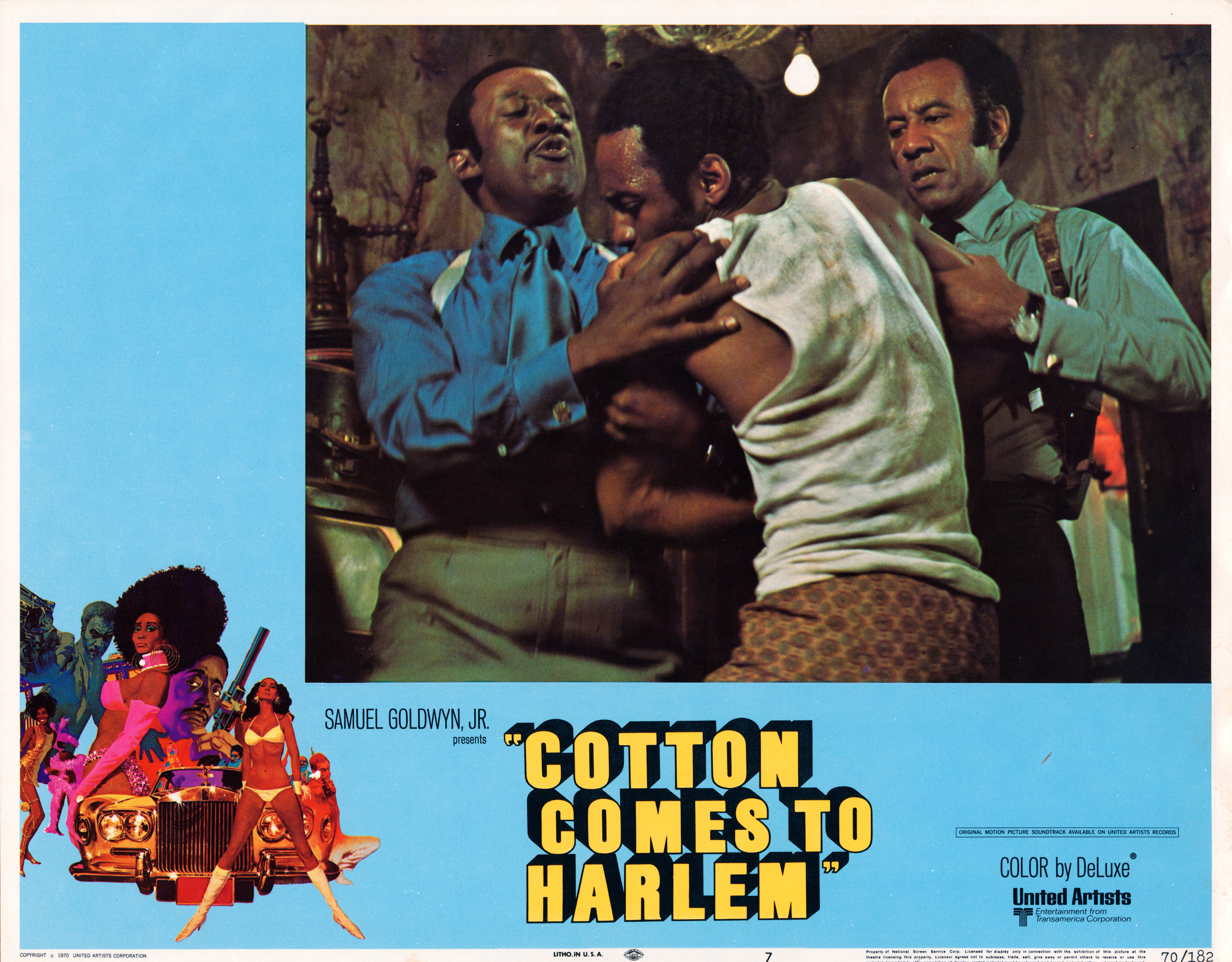 This is the lobby card from Cottom Comes To Harlem.