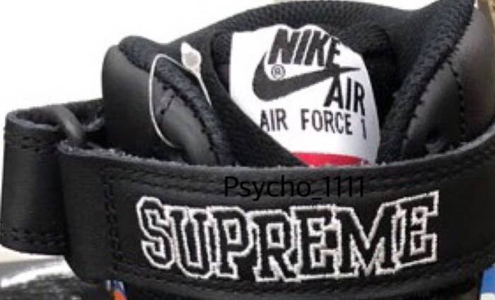 Supreme x Nike Air Force 1 Mid