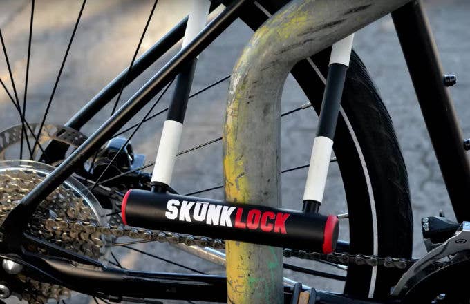 SkunkLock bike lock