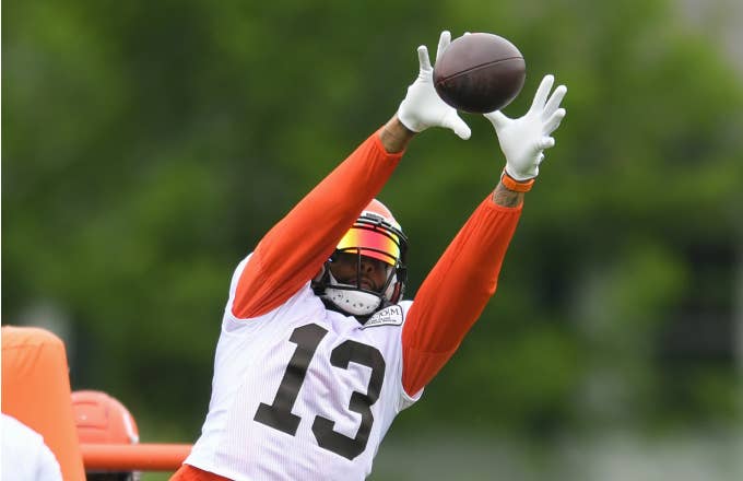 Wide receiver Odell Beckham Jr. #13 of the Cleveland Browns