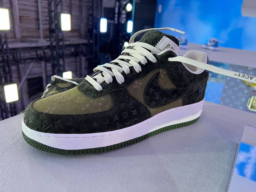 Have a look at the ultra-chic Louis Vuitton X Nike Air Force 1 sneakers -  Luxurylaunches