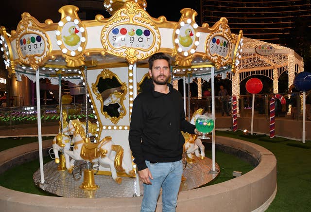 Scott Disick Hosts Sugar Factory Las Vegas Grand Opening on March 18, 2017 in Las Vegas, NV
