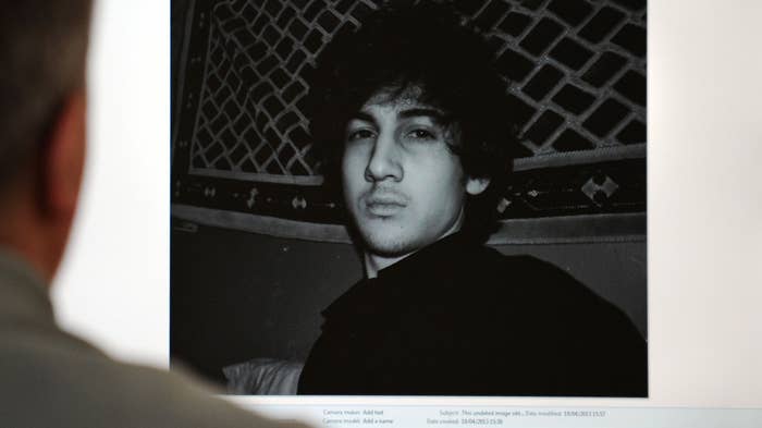 A photo Dzhokhar Tsarnaev posted on his page on VKontakte