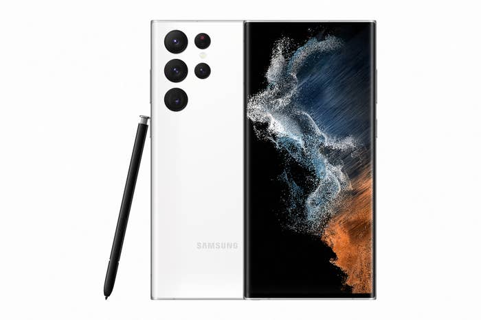 Samsung Galaxy phone with pen