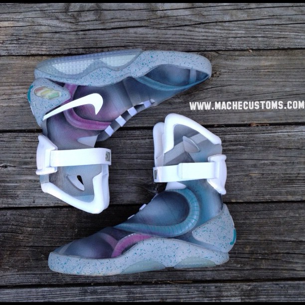Nike Mag Custom Flux Capacitor by Mache