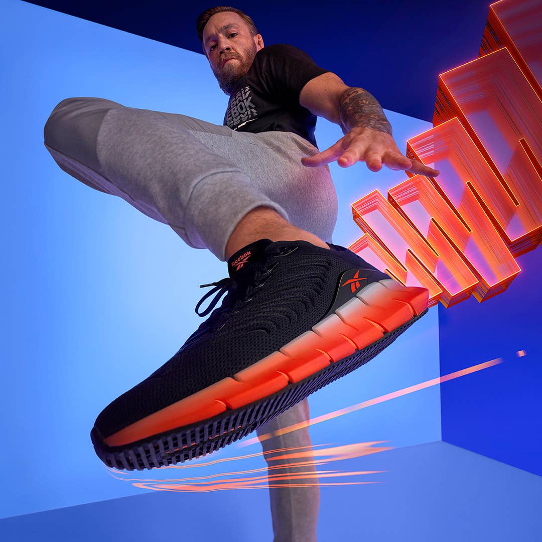 Voorzitter Toevoeging Luchten Conor McGregor Helps Launch Reebok's Latest Zig Kinetica Sneaker | Complex
