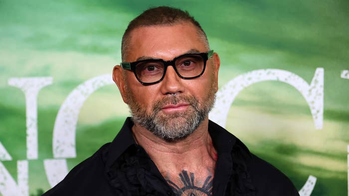 Dave Bautista attends Universal Pictures&#x27; &quot;Knock At The Cabin&quot; World Premiere at Jazz at Lincoln Center
