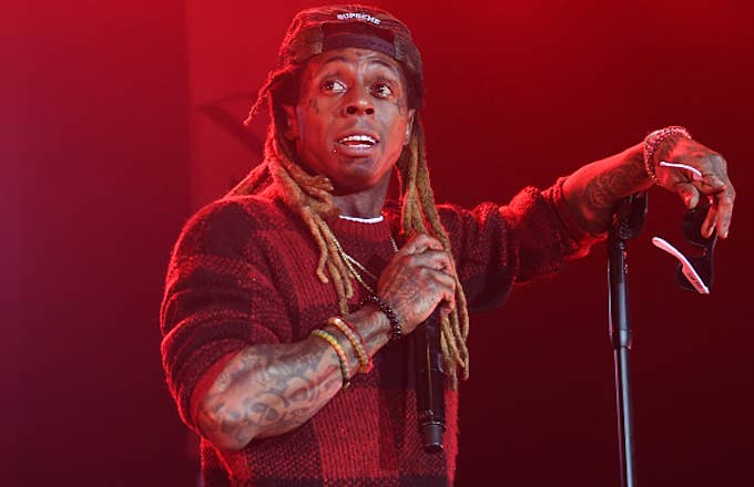 Lil Wayne performs in concert during &#x27;Kloser 2 U&#x27; tour