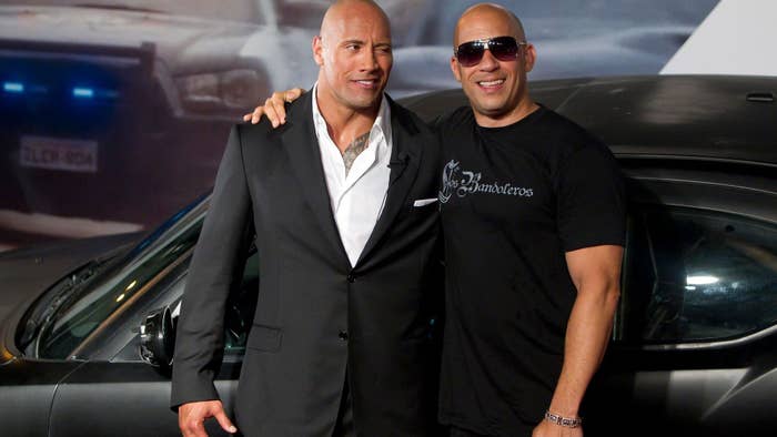 vin and the rock