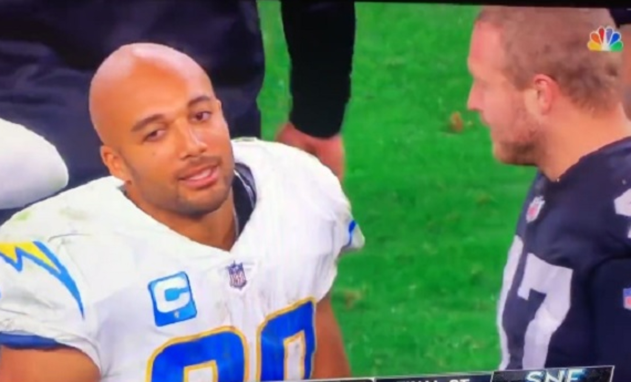 Fans Think Austin Ekeler Was Told by Trent Sieg That Raiders Were Playing  for Tie