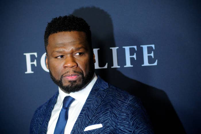 50 Cent (Curtis Jackson) attends the &quot;For Life&quot; TV Series Premiere.