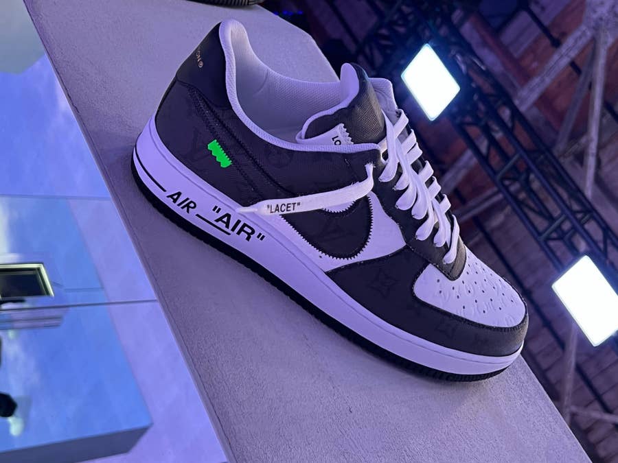 A Closer Look At The Louis Vuitton x Nike Air Force 1 — Kick Game