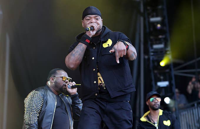 Method Man of Wu Tang Clan performs on day 2 of the Governors Ball
